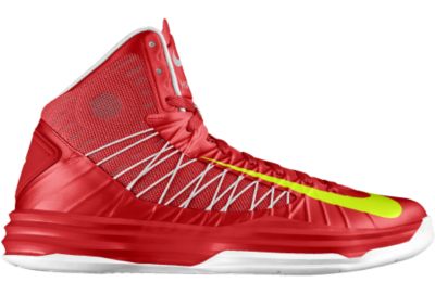 Foto Zapatillas de baloncesto Hyperdunk iD - Chicas - Red - 6Y
