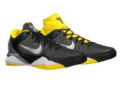 Foto Zapatillas de baloncesto Nike Kobe VII System Supreme - Hombre - Negro/Amarillo - 13