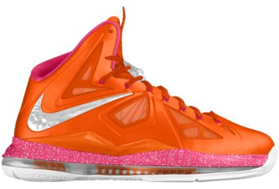 Foto Zapatillas de baloncesto Pack deportivo Lebron X+ iD - Mujer - Orange - 11.5