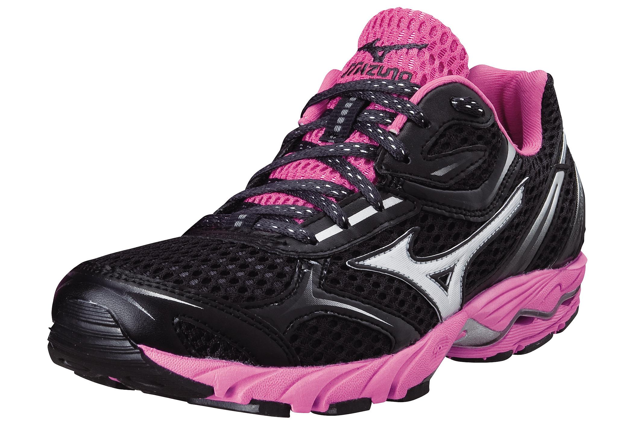 Foto Zapatillas de competición Mizuno Aero 9 Wave rosa/negro para muj, ...