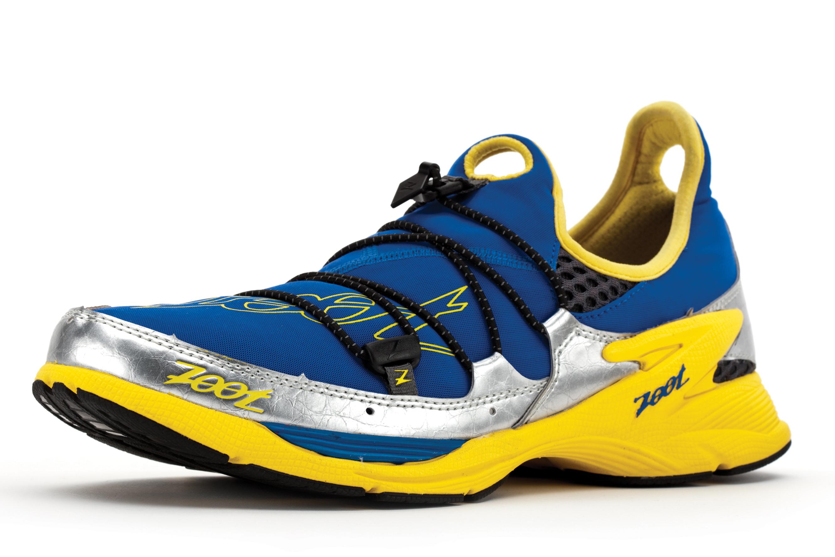 Foto Zapatillas de competición Zoot Ultra Race 3.0 amarillo/azul para, 46