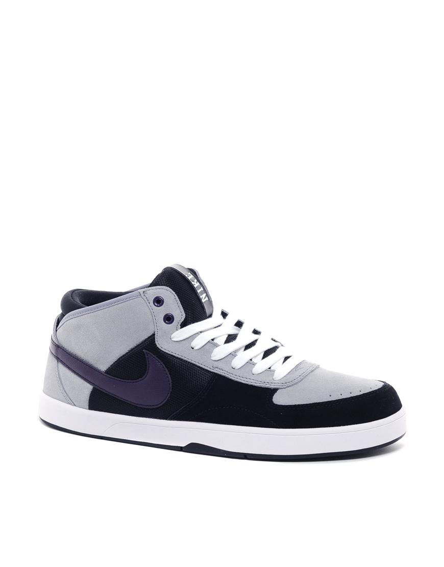 Foto Zapatillas de deporte abotinadas Skateboard Mavrk 3 de Nike Gris