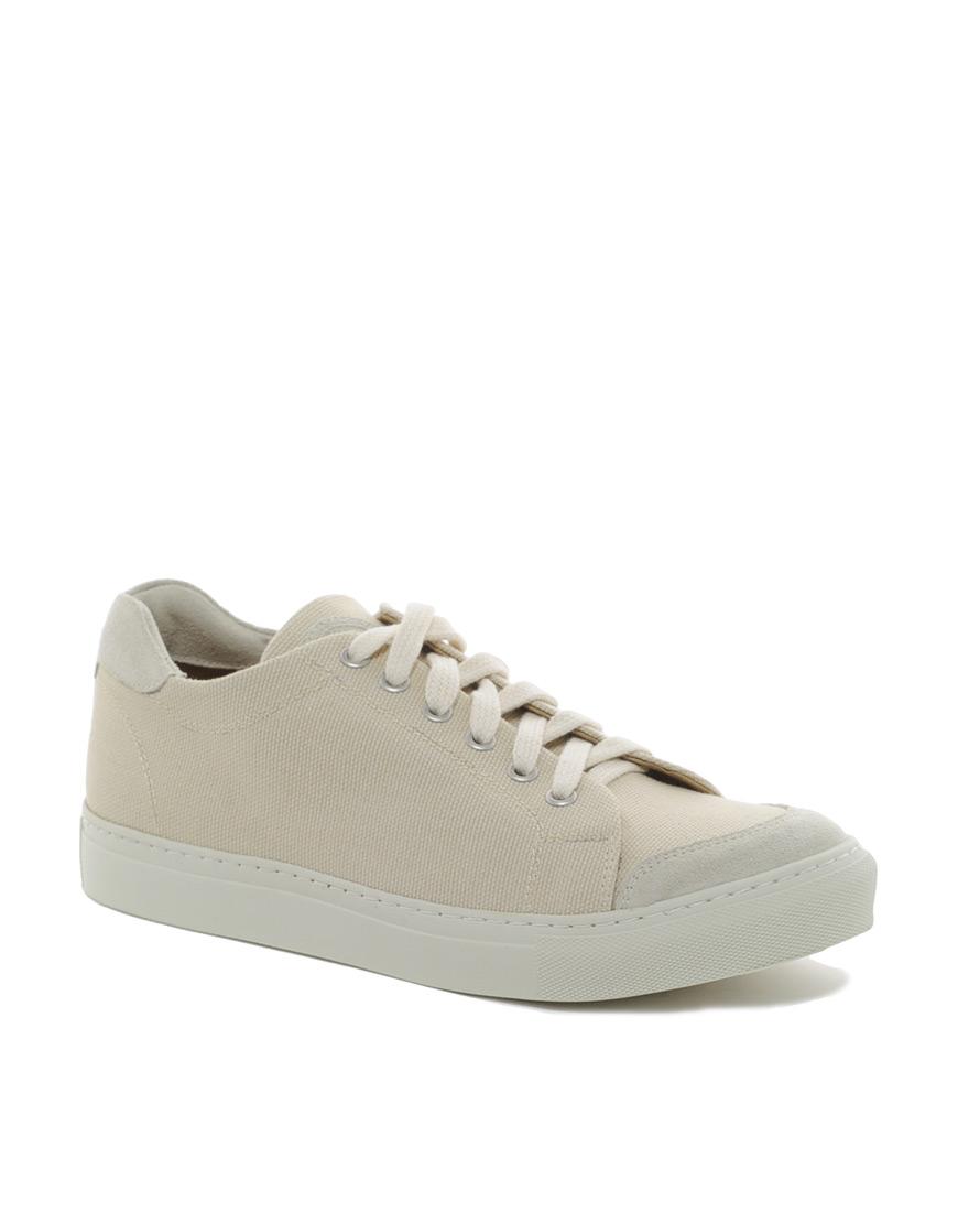 Foto Zapatillas de deporte de lona de Soulland Blanco