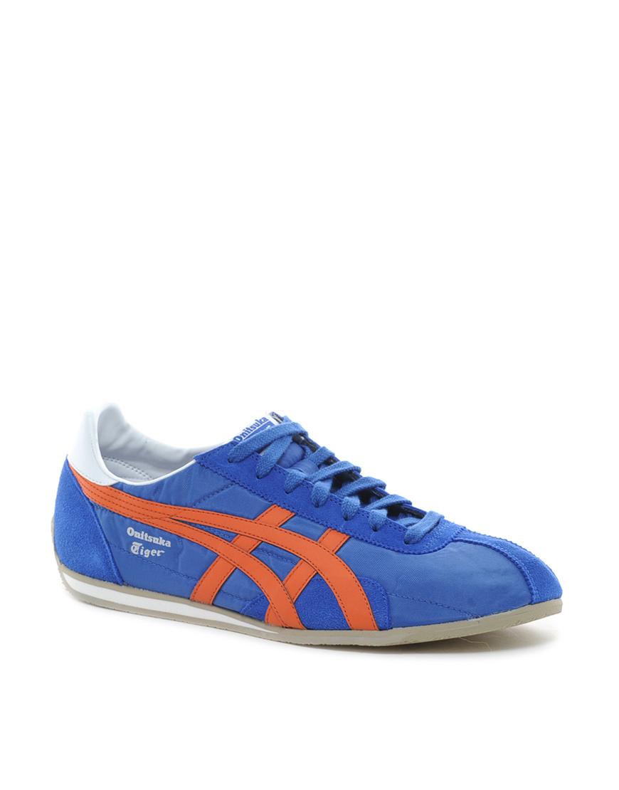 Foto Zapatillas de deporte de nailon Runspark de Onitsuka Tiger Azul cl...
