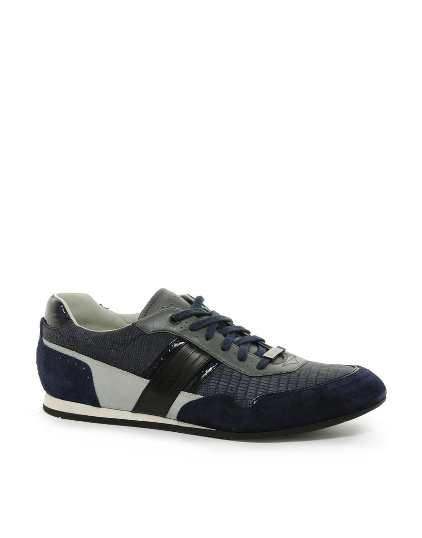 Foto Zapatillas de deporte estampadas Broderick Iguana de Paul Smith Jea...