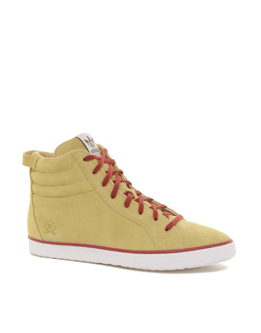 Foto Zapatillas de deporte hi-top Valley de Adidas Originals Crema