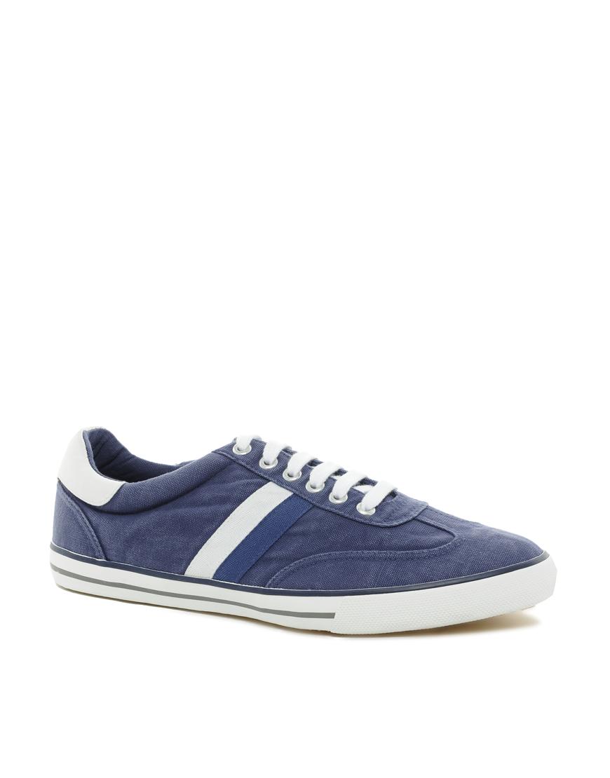 Foto Zapatillas de deporte retro de ASOS Azul