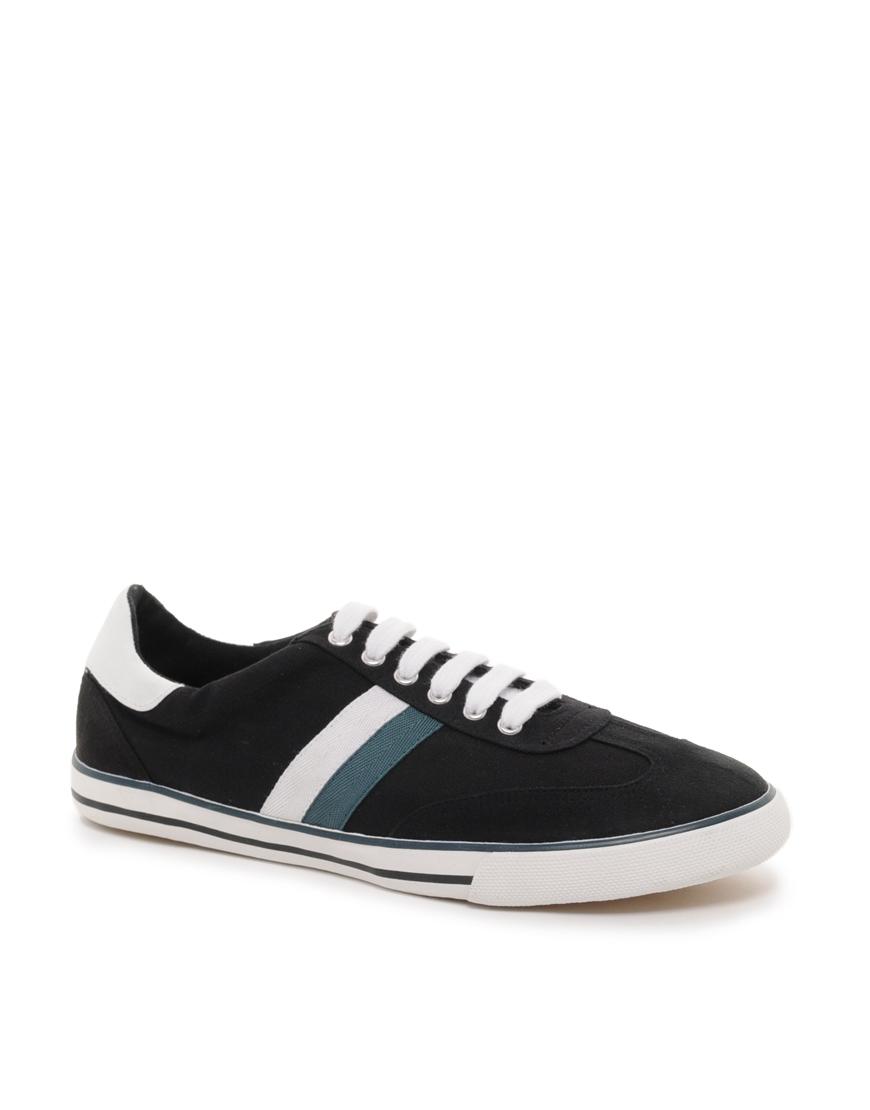 Foto Zapatillas de deporte retro de ASOS Negro