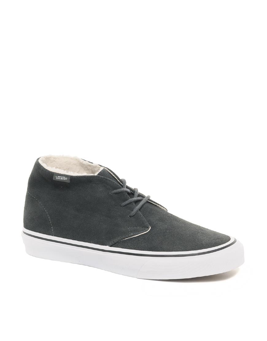Foto Zapatillas de lana Zapato Del Barco de Vans Gris