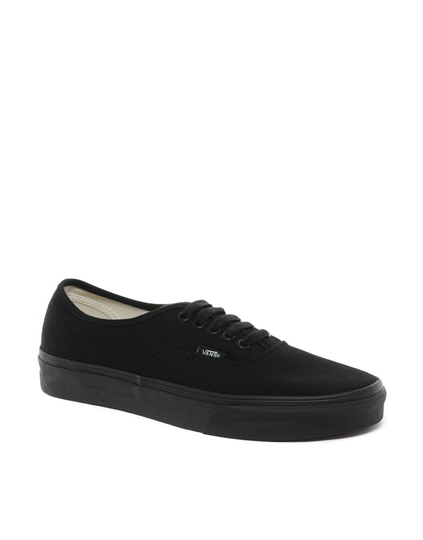 Foto Zapatillas de lona Authentic de Vans Negro