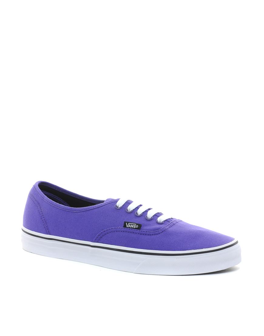 Foto Zapatillas de lona Authentic de Vans Violeta