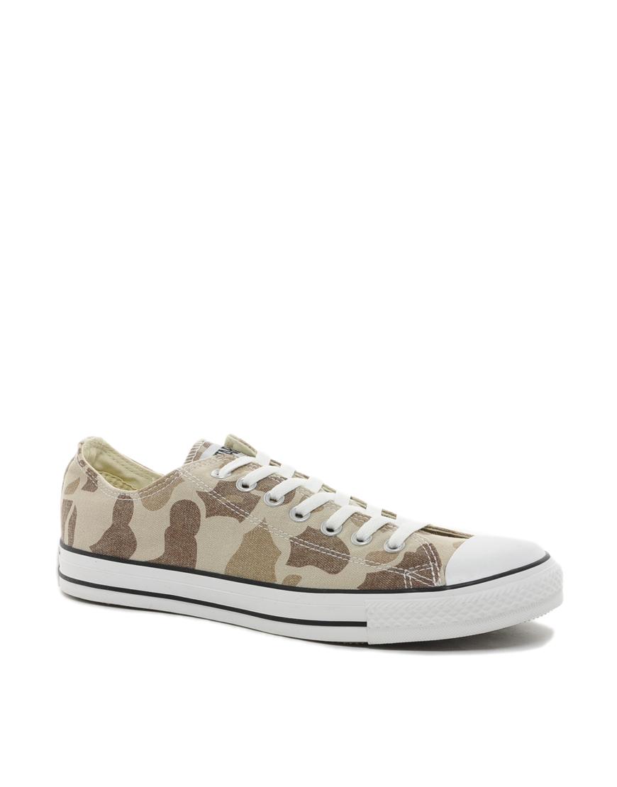 Foto Zapatillas de lona de camuflaje All Star Ox de Converse Multicolor