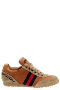 Foto Zapatillas de piel con cordones