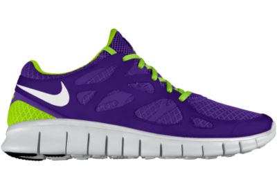 Foto Zapatillas de running Nike Free Run 2 iD - Chicas - Purple - 4Y