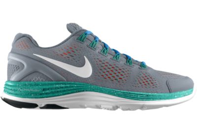 Foto Zapatillas de running Nike LunarGLide+ 4 Shield NYC iD - Mujer - Grey - 6.5