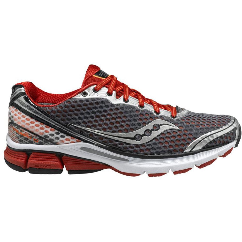 Foto Zapatillas de running Saucony - Triumph 10 - UK 10.5 Grey/Red