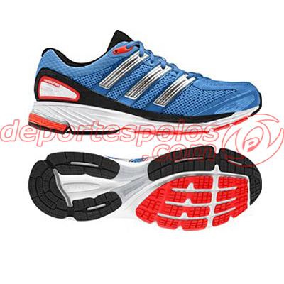 Foto zapatillas de running/adidas:resp cush 21m 7.5 azu