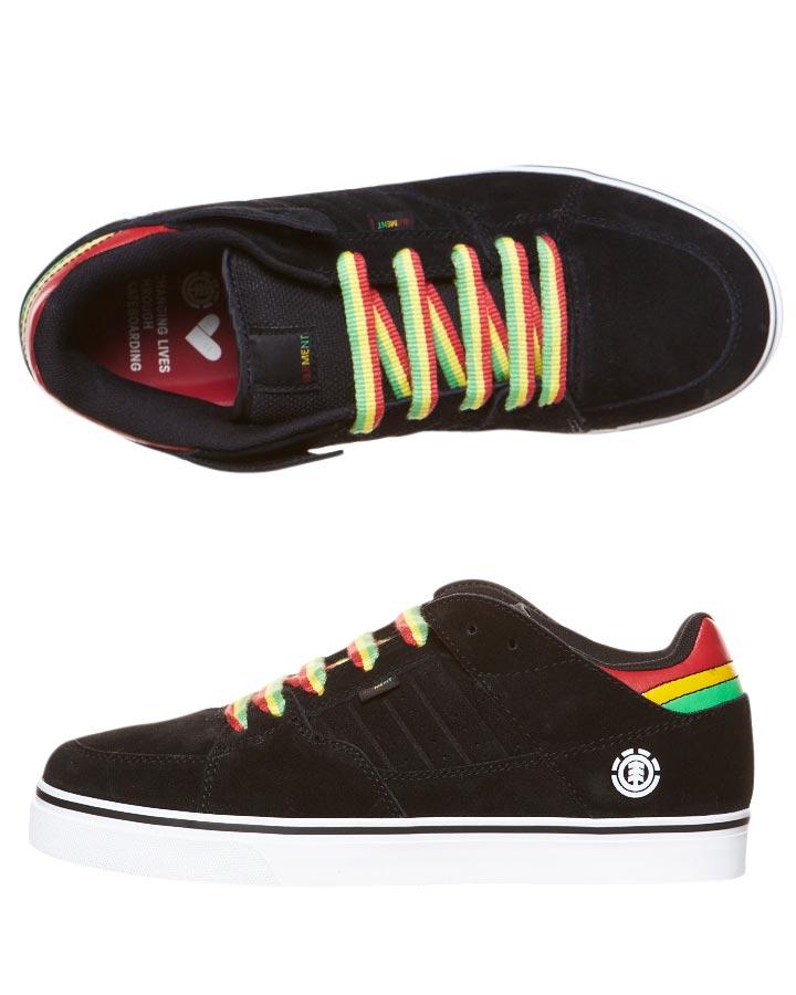 Foto Zapatillas De Skate Glt Ii De Element - Black Rasta