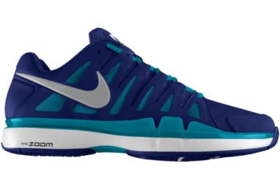 Foto Zapatillas de tenis Nike Vapor 9 Tour Hard Court Federer iD - Hombre - Blue - 7
