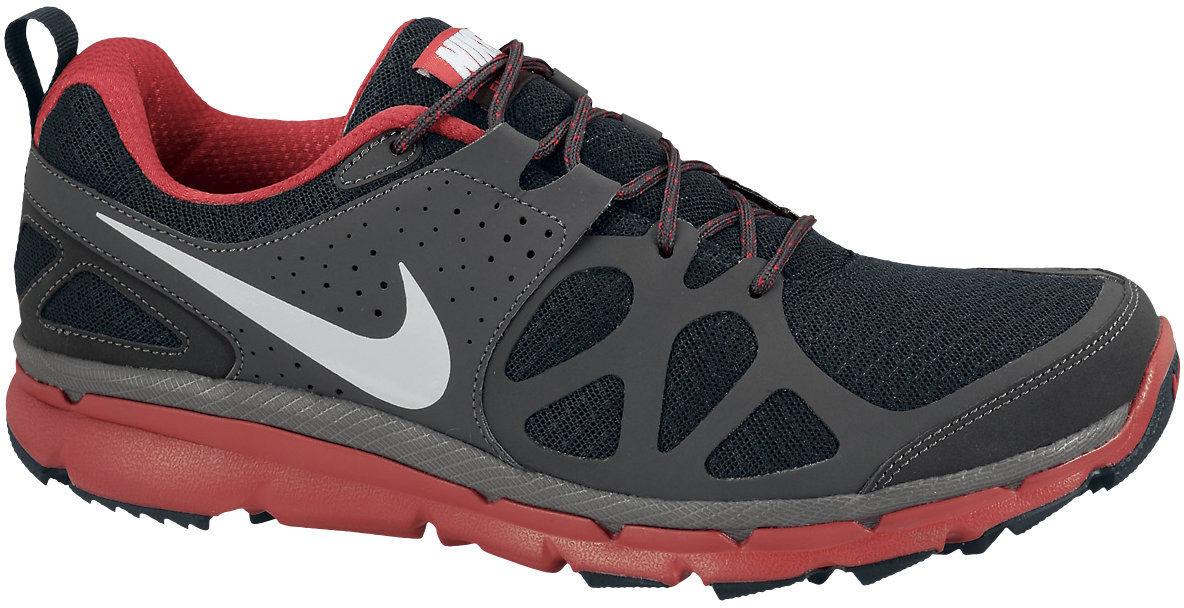 Foto Zapatillas de trail Nike - Flex - OI12 - UK 10 Black/Red/Anthracite