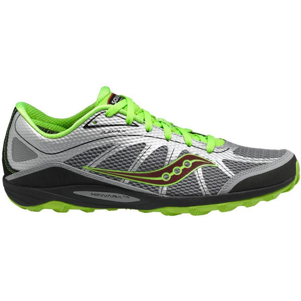 Foto Zapatillas de trail Saucony - Kinvara - UK 11 Silver/Green/Red