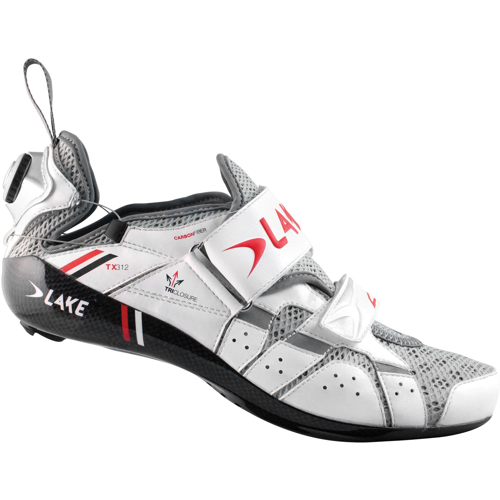 Foto Zapatillas de triatlón para mujer Lake - TX312C - 39 White