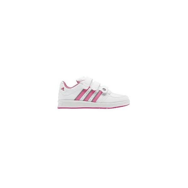 Foto Zapatillas deportivas kids rosas velcros lk trainer adidas 31 Blanco