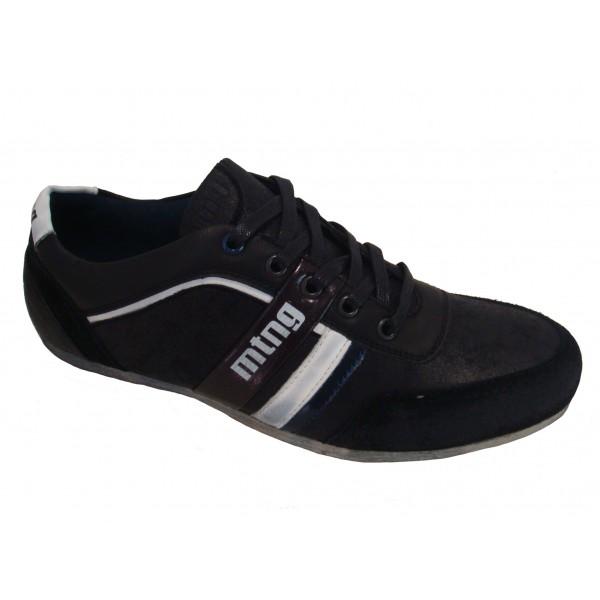 Foto Zapatillas deportivas negras cordones mustang 44 Negro