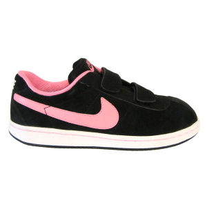 Foto Zapatillas deportivas velcro nike brutez plus niñas negro/rosa