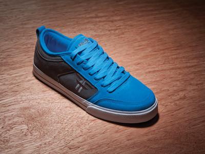 Foto Zapatillas Fallen Clipper Se Grey/sky Blue Gunmetal (talla 44.5) Street Skate