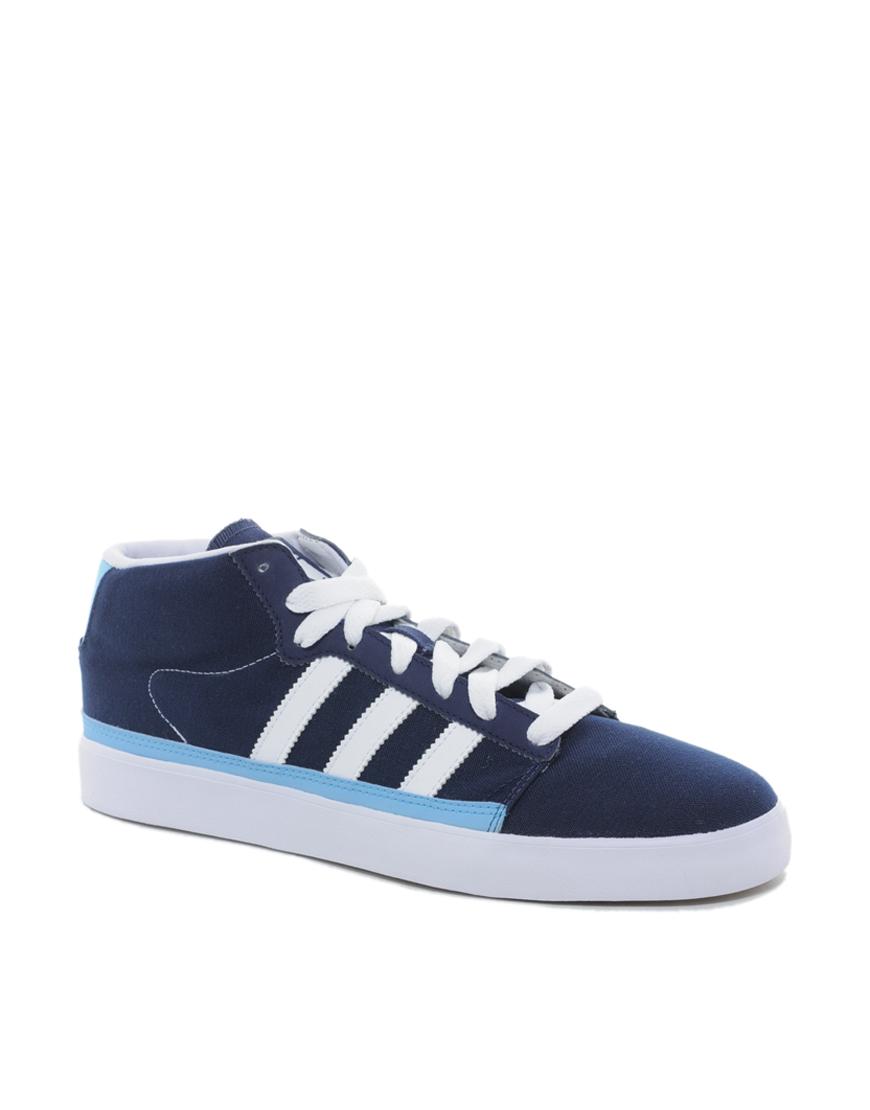 Foto Zapatillas hi-top Rayado de Adidas Originals Azul