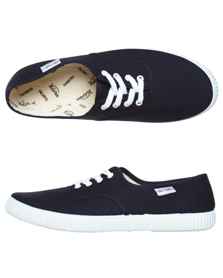 Foto Zapatillas Inglesa Lona De Victoria - Azul Marino