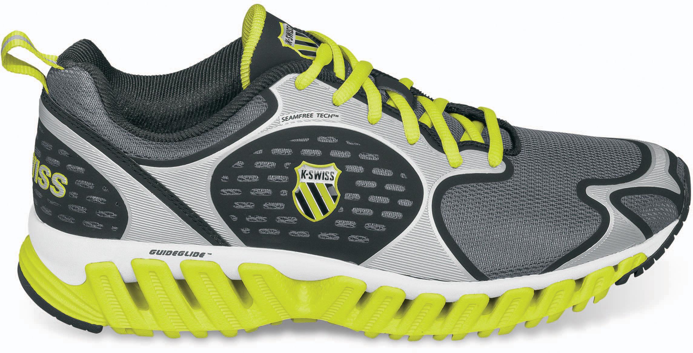 Foto Zapatillas K-Swiss - Blade-Max Glide - UK 10.5 Grey/Yellow/Silver