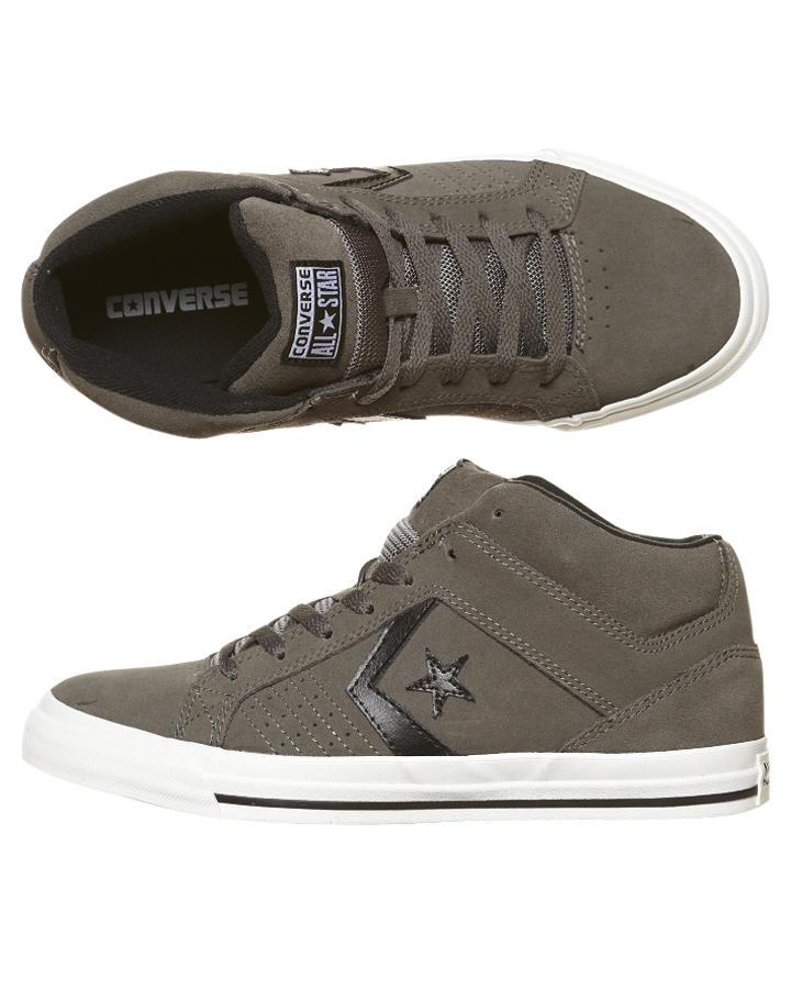 Foto Zapatillas Mid-top De Ante Gates De Converse - Gris Negro