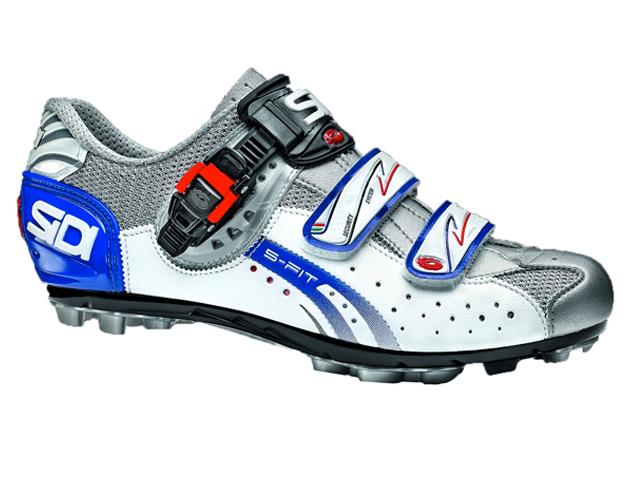 Foto Zapatillas mtb Sidi Eagle 5 Fit blancas/azules - 2013