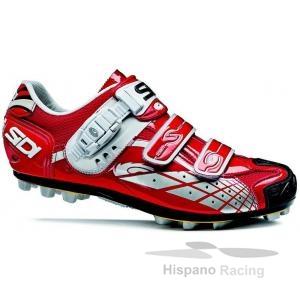 Foto Zapatillas mtb sidi spider rojo barniz