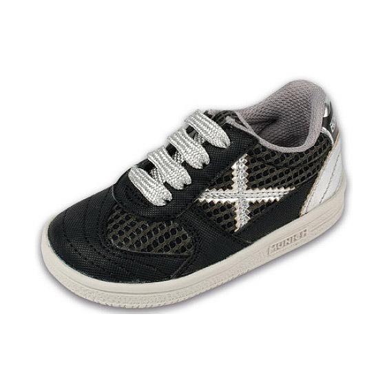 Foto Zapatillas Munich BABY GRESCA Negro y Blanco