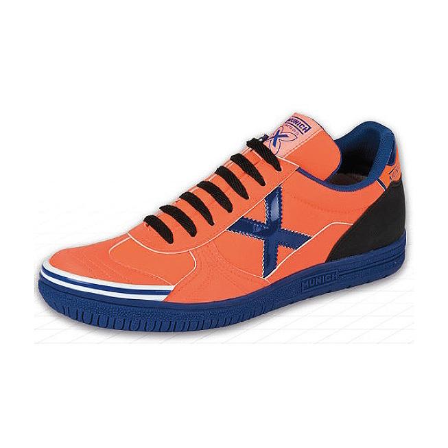 Foto Zapatillas Munich G-3 111 Naranja y Azul