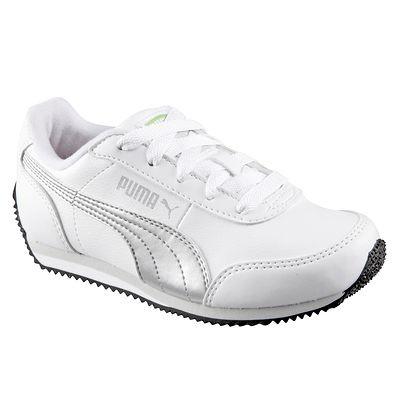 Foto Zapatillas Niño Niña Puma Rio Racer Blanco