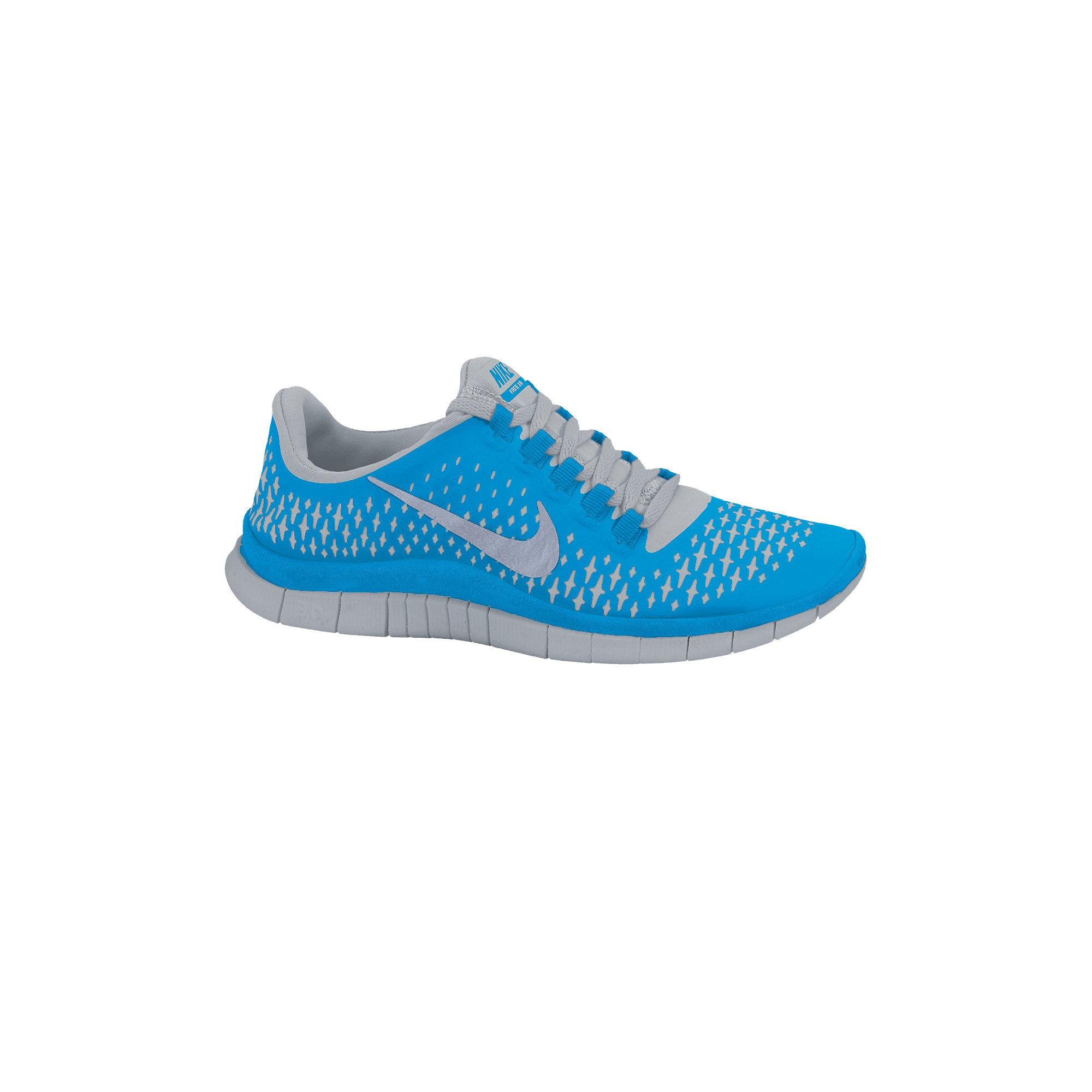Foto Zapatillas Nike - Free 3.0 V4 - Otoño12 - UK 10 Grey/Silver/Blue