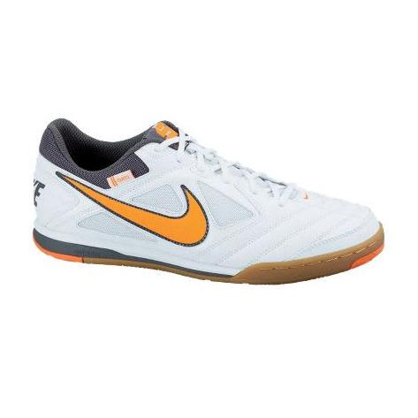 Foto Zapatillas Nike5 Gato color blanco y naranja