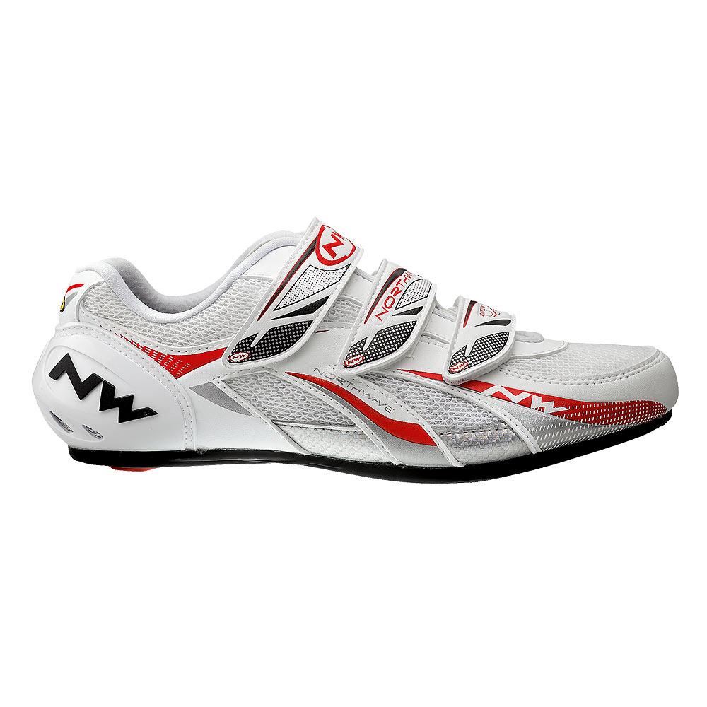 Foto Zapatillas Northwave Fighter blanco-rojo-plata