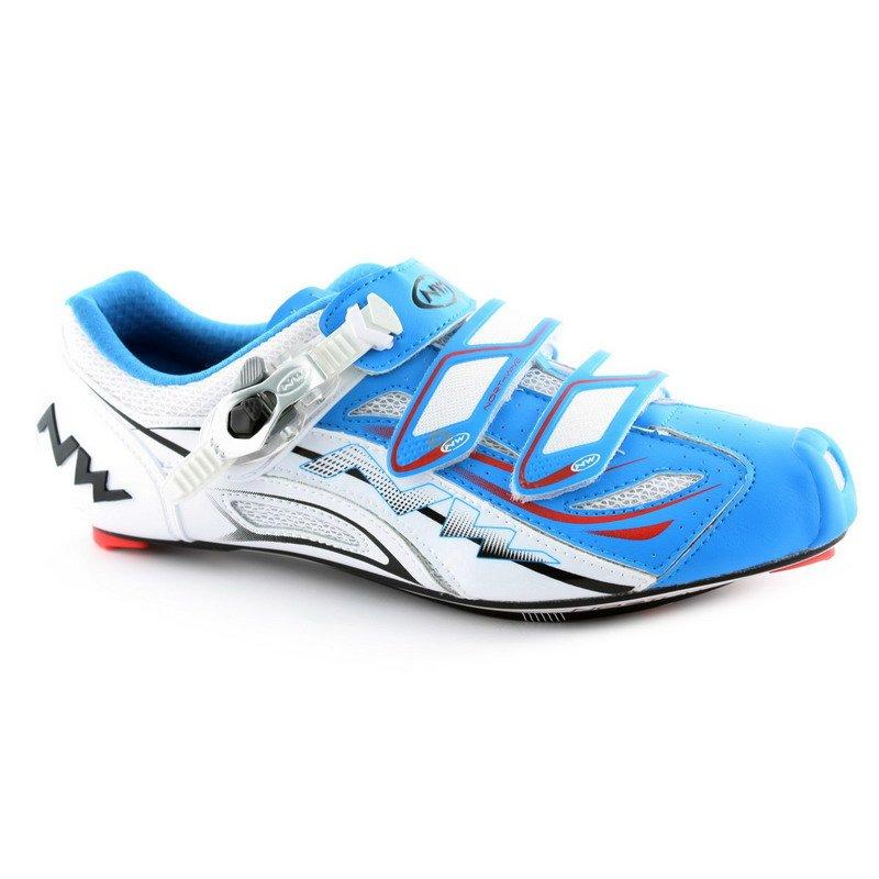 Foto Zapatillas Northwave Typhoon Evo SBS Azul-Blanco 2013