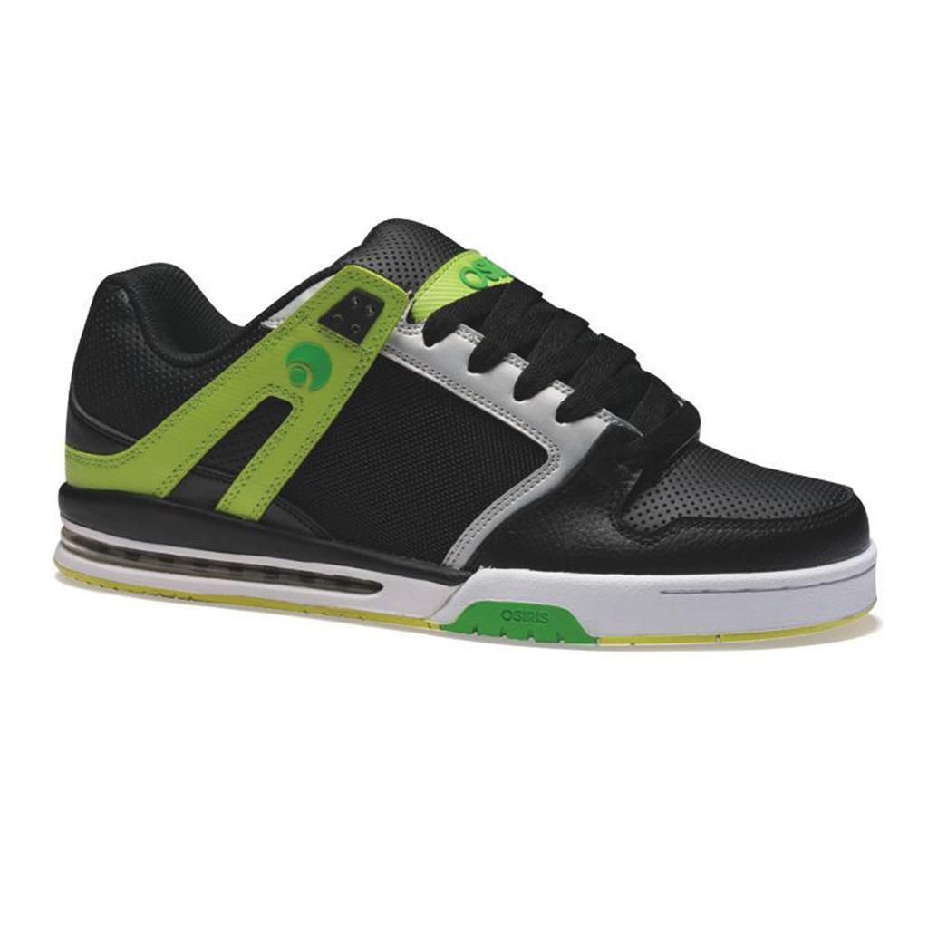 Foto Zapatillas Osiris Pixel Negro/Gris/Verde
