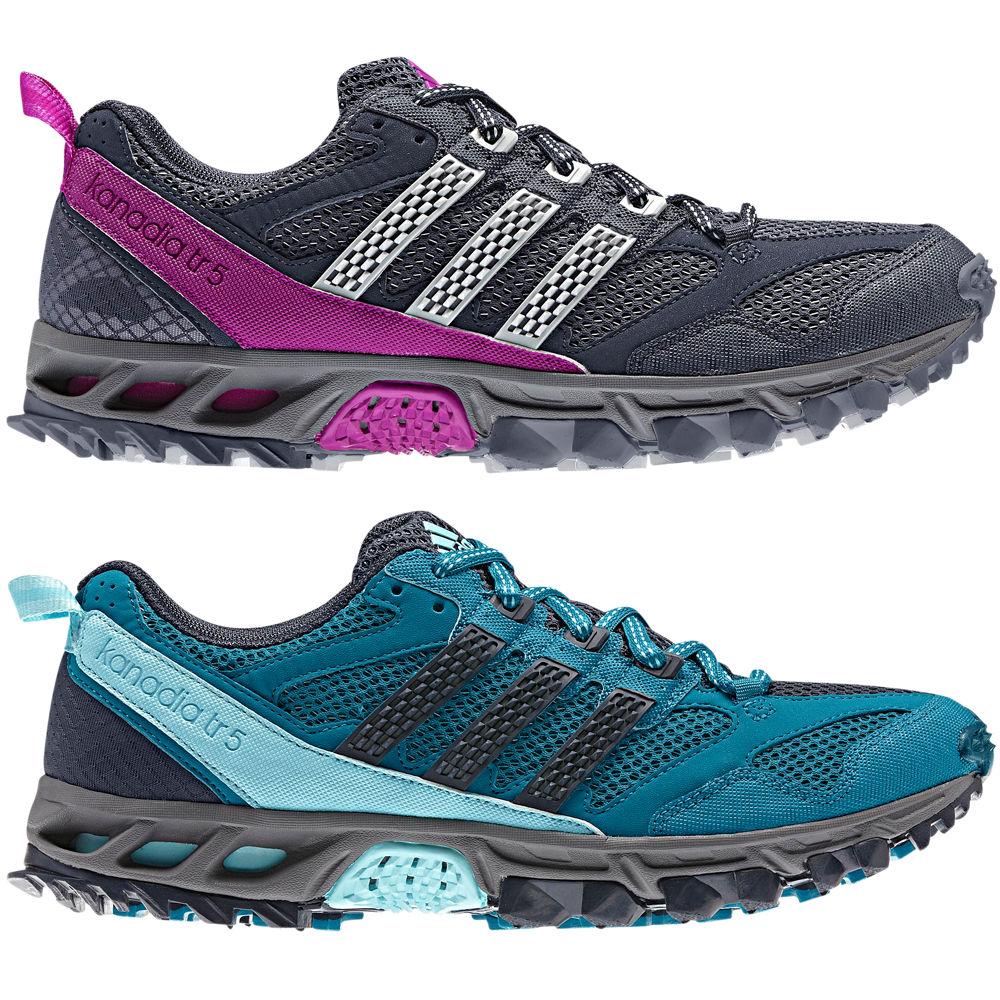 Foto Zapatillas para mujer Adidas - Kanadia 5 - UK 4.5 Sky/Grey/Pink