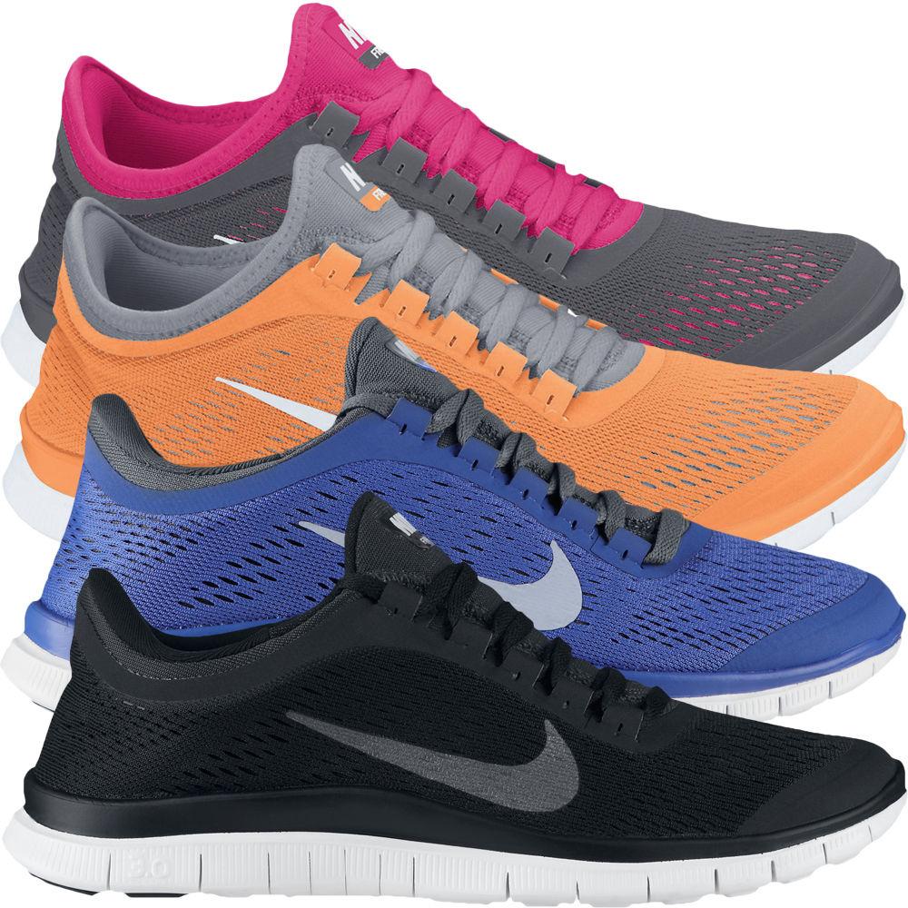 Foto Zapatillas para mujer Nike - Free 3.0 V5 - UK 5.5 Grey/Pink/White