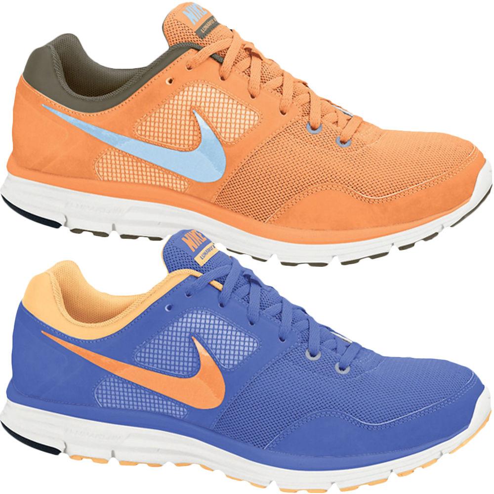 Foto Zapatillas para mujer Nike - Lunarfly+ 4 - UK 8 Blue/Orange/White