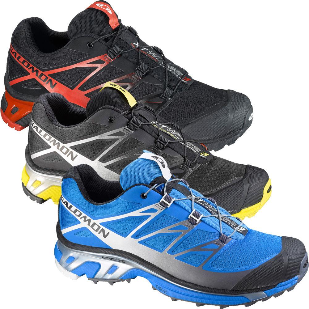 Foto Zapatillas Salomon - XT Wings 3 - UK 7.5 Black/Bright Red