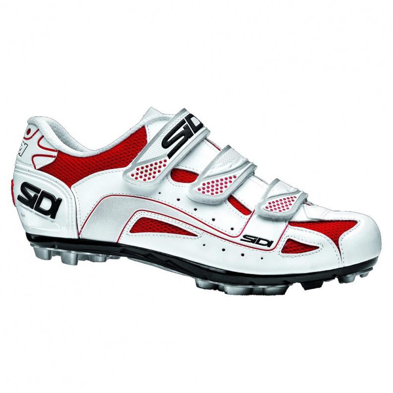 Foto Zapatillas Sidi MTB Duran Blanco/Rojo