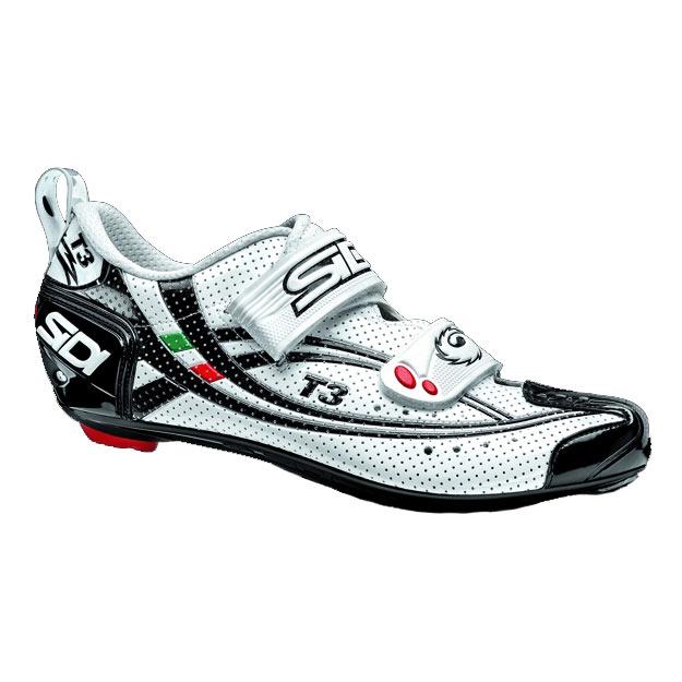 Foto Zapatillas Sidi T3 Air Carbon Triathlon blanco negro